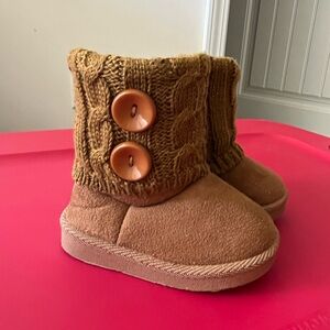 Toddler Knit Boots
